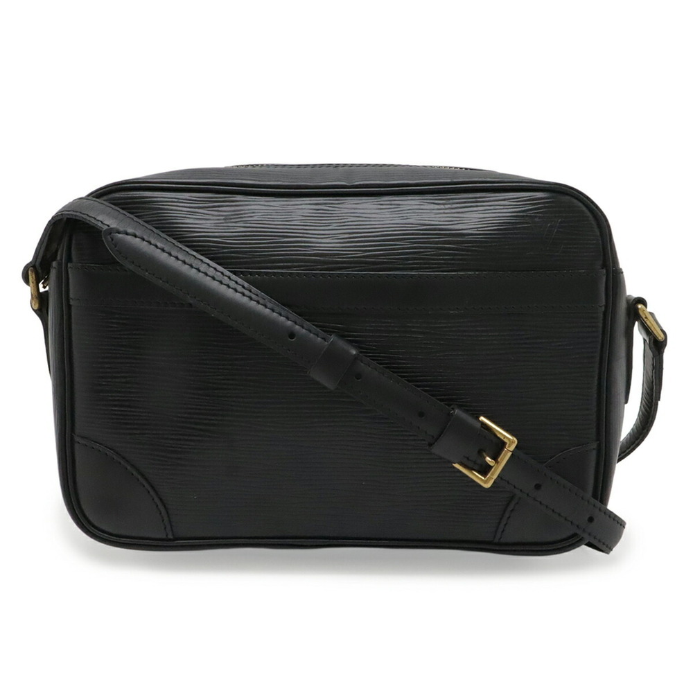 LOUIS VUITTON Louis Vuitton Epi Trocadero 24 Shoulder Bag Leather Noir Black ...